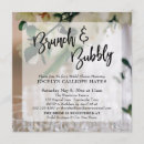 Search for bold bridal shower invitations Brunch and bubbly