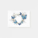 Search for butterfly post it notes Heart