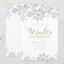 Search for winter wonderland seasonal invitations Silver