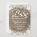 Search for baby its cold outside invitations Snowflake