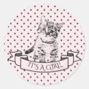 Search for baby cats stickers Pink