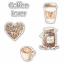 Search for drinking coffee stickers Morning