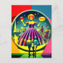 Search for circus arts postcards Colourful