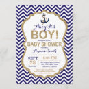 Search for ahoy its a baby boy shower invitations Anchor