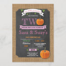 Search for twins halloween invitations Girls