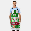 Search for gnomie aprons Shamrock