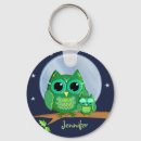 Search for owl decor key rings Blue