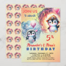 Search for penguin boy birthday invitations Watercolor