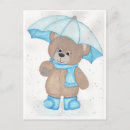 Search for teddy bear postcards Blue