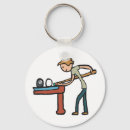Search for 8 ball round key rings Pool player