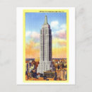 Search for empire state postcards Skyscraper