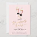 Search for gold and black hen party invitations Bride