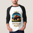 Search for american bison tshirts Wild animals