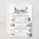 Search for camping hen party invitations Itinerary
