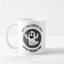 Search for funny halloween ghost mugs Trick or treat
