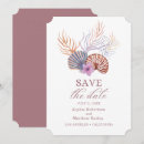 Search for seashells save the dates Modern