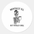 Search for mentally ill stickers Skeleton
