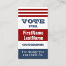 Search for election business cards Voting