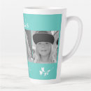 Search for turquoise and white mugs For her