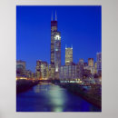 Search for chicago skyline posters Sears tower