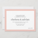 Search for blush and coral wedding invitations Couple