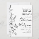Search for brunch with the bride invitations Elegant calligraphy script