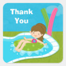 Search for beach ball thank you stickers Party