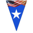 Search for red white blue bunting flags Stars and stripes