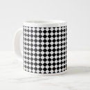 Search for black and white diamond pattern mugs Patterns