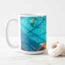 Search for swimming pool mugs Aqua blue