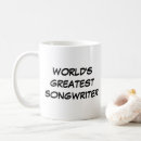 Search for songwriter mugs Music