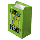 Search for how the grinch stole christmas gift bags Dr seuss books