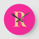 Search for hot pink clocks Modern