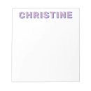 Search for purple notepads Typography