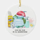 Search for social distancing christmas tree decorations Watercolor