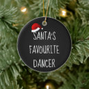 Search for dance christmas tree decorations Santa
