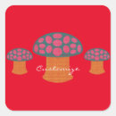 Search for red mushroom stickers Amanita