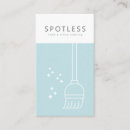Search for broom clean business cards Simple