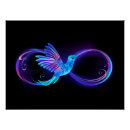 Search for black and neon blue art Purple