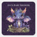 Search for girl dragon stickers Baby shower