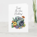 Search for camera birthday cards Retro