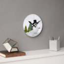 Search for holiday snowman clocks Seasonal