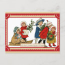 Search for vintage christmas children postcards Snow