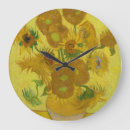 Search for sunflower clocks Vintage