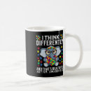 Search for think different mugs Autism