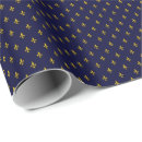 Search for gold fleur de lis wrapping paper Royal