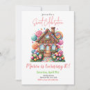 Search for rainbow candy land invitations Watercolor