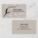 Search for gymnastics business cards Cheerleader