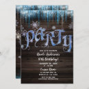 Search for winter wonderland birthday invitations Ice