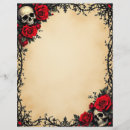 Search for halloween stationery paper Gothic
